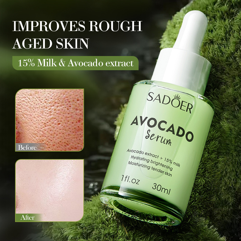 All-english SADOER Avocado Fruit Milk Essence Hydrating and Moisturizing Essence Cross-border export wholesale details Picture
