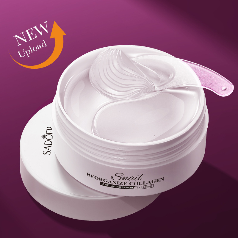 SADOER Snail Recombinant Collagen Eye mask Moisturizing Eye Mask cross-border export wholesale Specification drawing