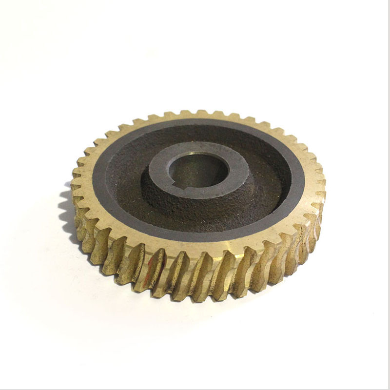 Factory direct supply of lawn mower turbine, wear-resistant mechanical equipment worm gear, non-standard transmission parts worm gear Specification drawing