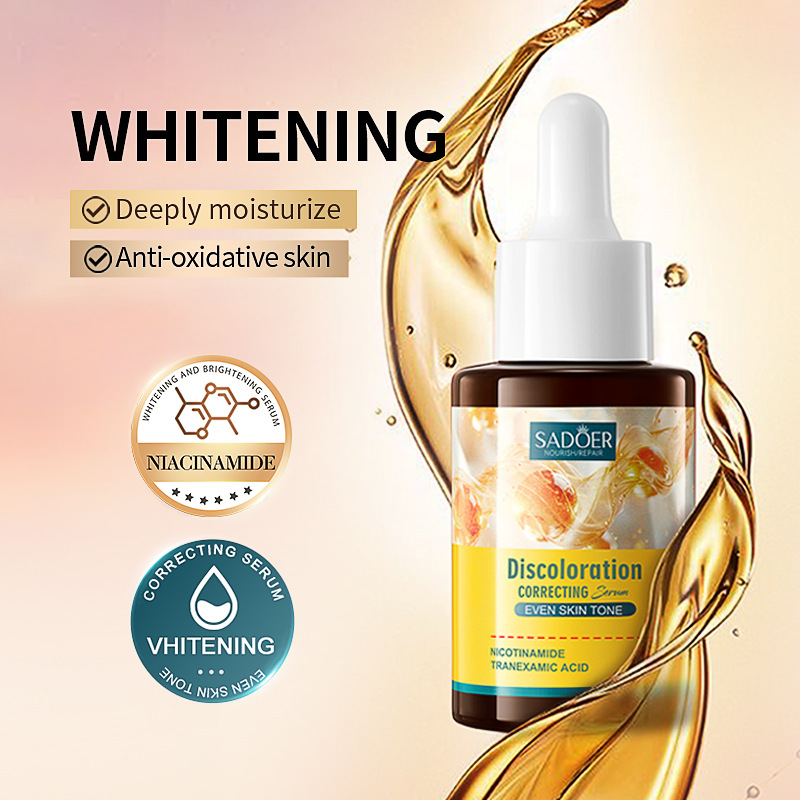 Cross-border export wholesale of SADOER Toning Essence, hydrating, rejuvenating and nourishing Essence in full English full figure