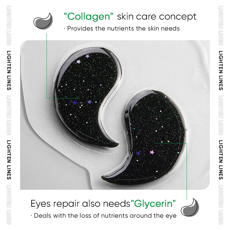 Cross-border wholesale of SADOER bamboo charcoal Starry Sky Eye mask Eye Mask for eye care around the eyes Application Scenario