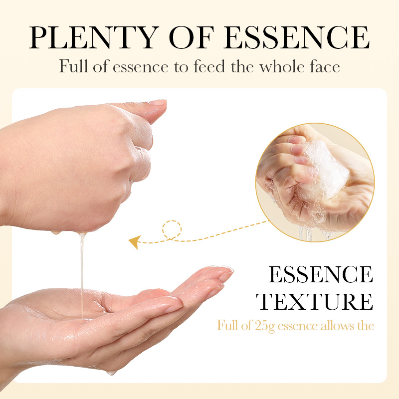 Cross-border wholesale of all-English SADEOR24K gold ampoule essence Mask for hydrating, moisturizing and nourishing Item Picture