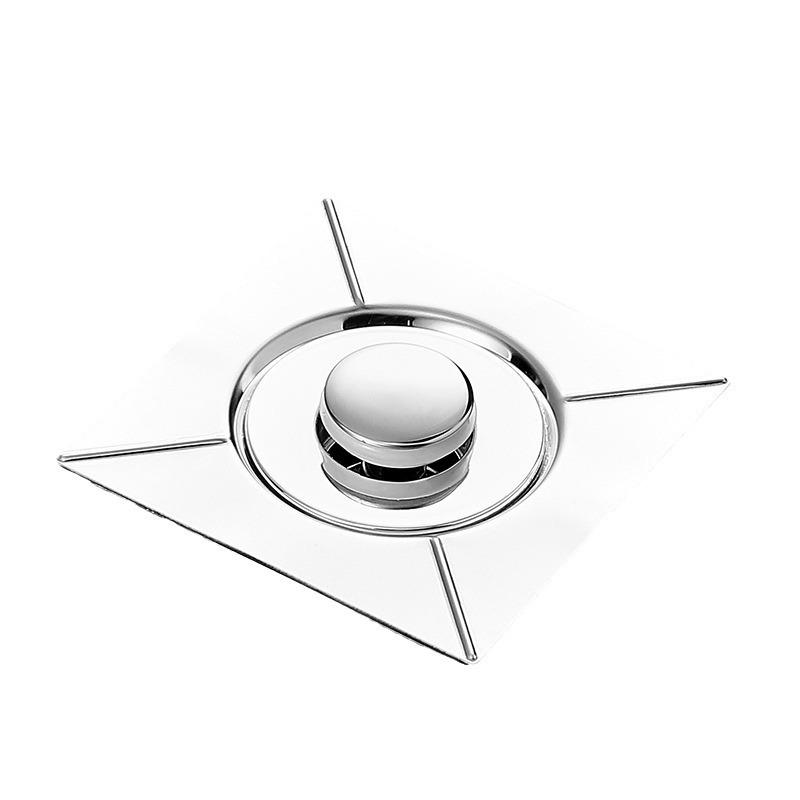 Bouncing type floor drain, stainless steel floor drain core, anti-odor and anti-clogging for bathroom, bathroom sewer seal cover, insect repellent Item Picture