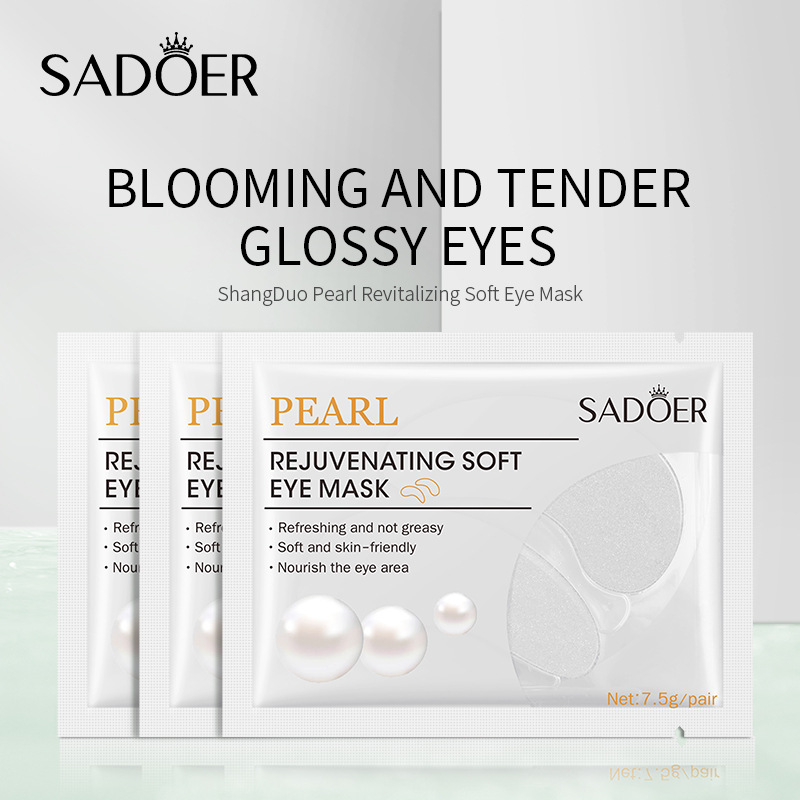 Cross-border wholesale of the full range of SADOER caviar Eye mask sheets in English details Picture