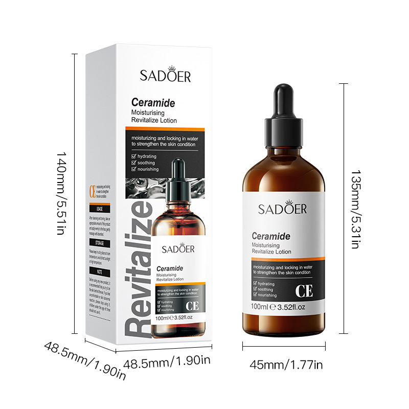 Cross-border export wholesale of SADOER ceramide Moisturizing Lotion and water lotion Item Picture