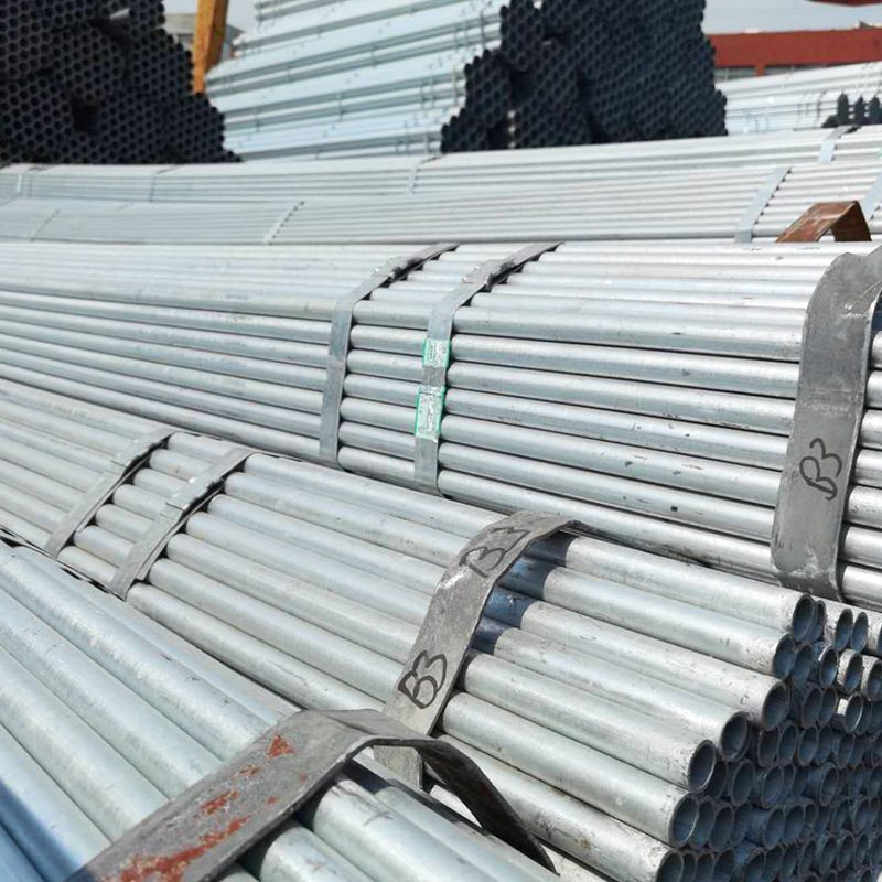 The manufacturer has Q235 galvanized pipes, domestic water pipes, fire protection pipes, and galvanized bright round pipes in stock. All specifications can be customized details Picture
