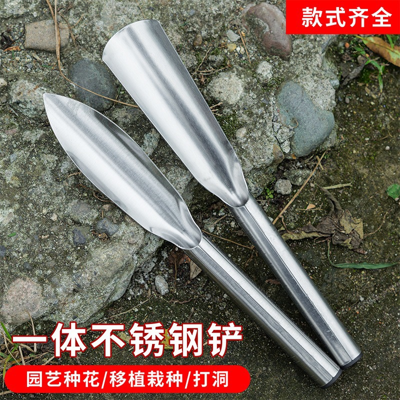 Garden shovels, shepherd's purse art, wild vegetable digging, iron shovels, garlic, flower-growing and flower-nurturing tools, beachcombing and soil digging, widely used in agriculture and vegetable planting Application Scenario