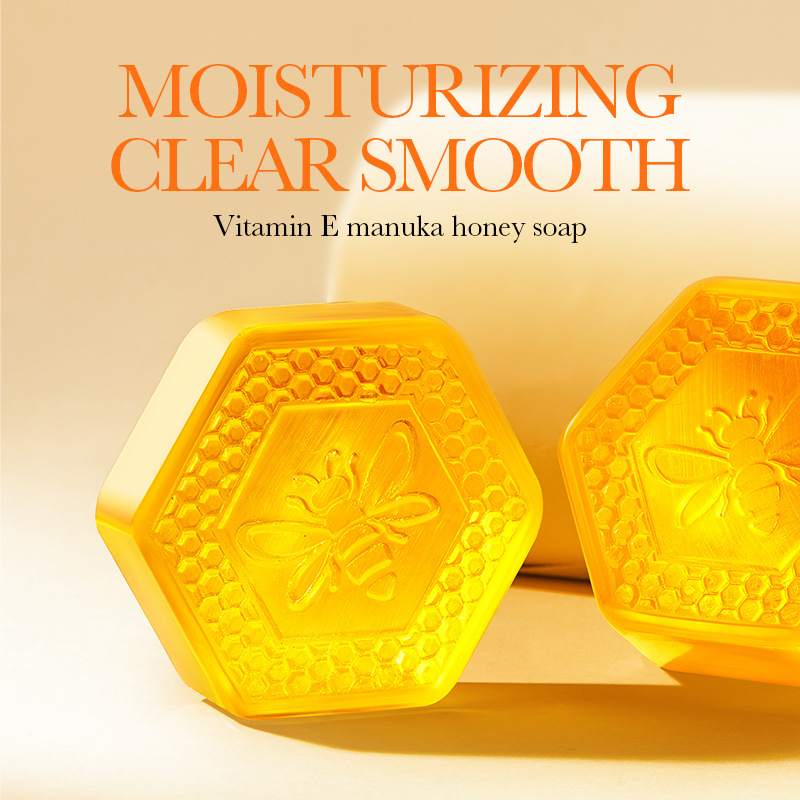 Full English BIOAOUA Vitamin E Honey skin care product set, Facial Cleanser and essence cross-border export wholesale Item Picture