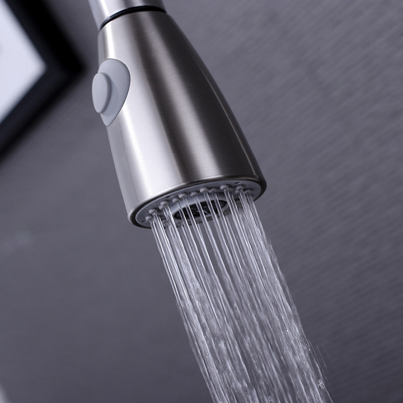 Cross-border pull-out faucet replacement head accessories for foreign trade factories, washbasin faucet anti-splash head pull-out and retractable head Specification drawing