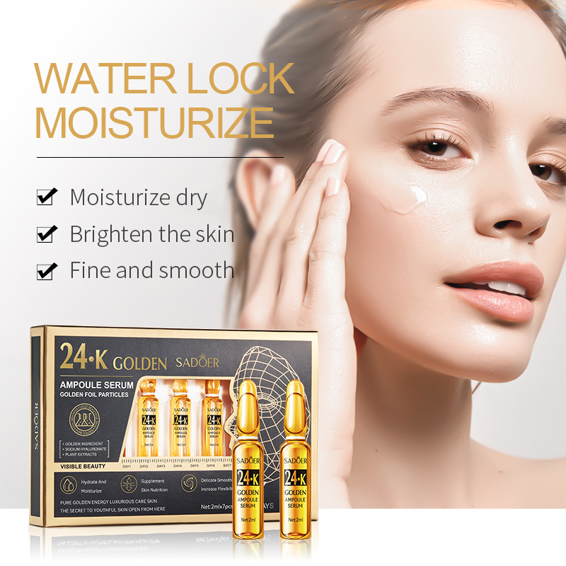 Cross-border export wholesale of SADOER Vitamin C ampoule essence for hydrating and rejuvenating the skin Specification drawing