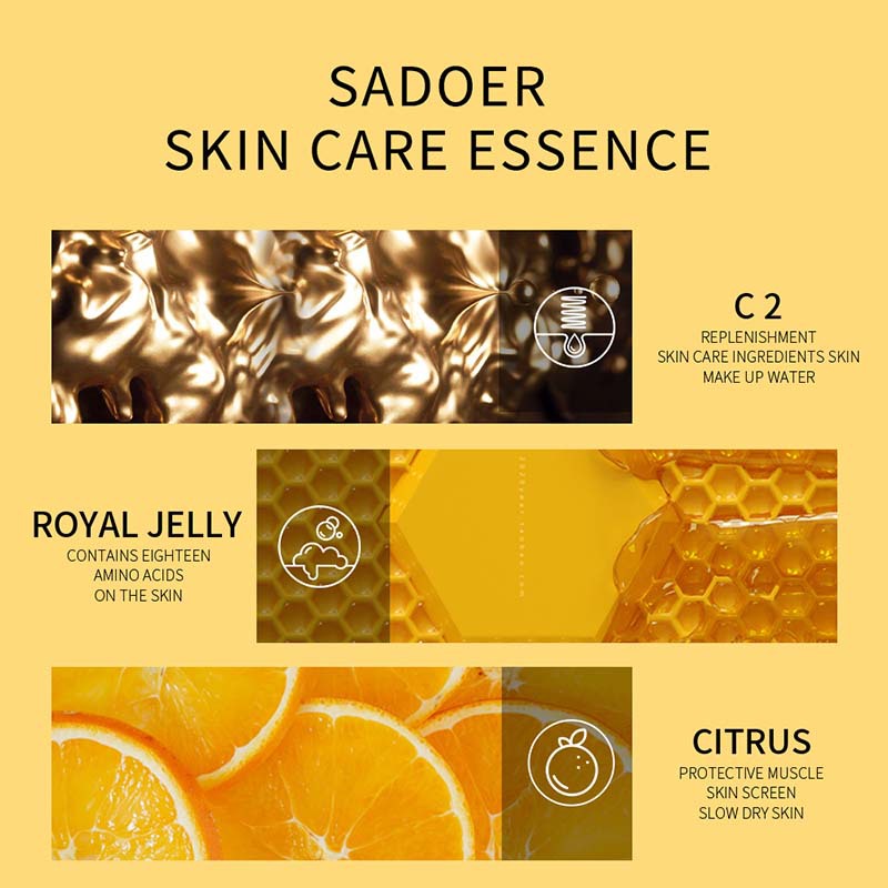 All-english SADOER VC Night Mask Hydrating and Moisturizing Sleep Mask, no-rinse cross-border export wholesale Item Picture
