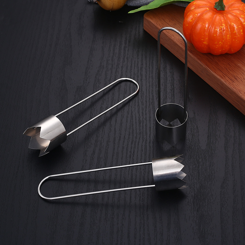 Stainless steel core remover, household fruit core extractor, kitchenware, essential core remover for removing cores from green peppers, apples and pears details Picture