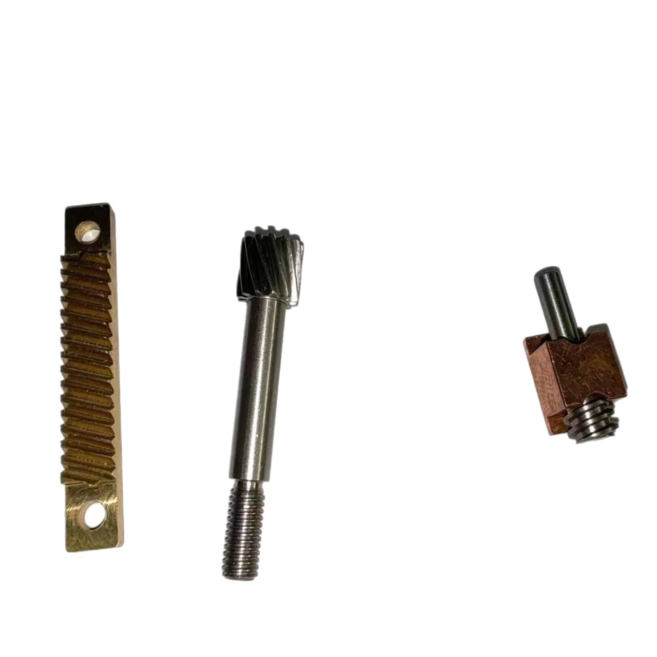 The smooth and fitting worm gear and worm are precisely processed by CNC lathes of Shenzhen Shiyan Ruixin Hardware Specification drawing