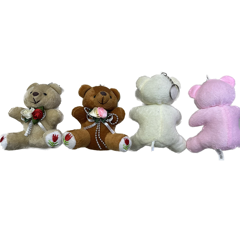 毛绒玩具/公仔挂件/布偶挂件/熊猫/星星人白底实物图