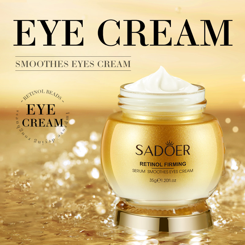 SADOER Retinol Firming and Smoothing Eye Cream Moisturizing and Nourishing Eye Cream Cross-border export wholesale details Picture