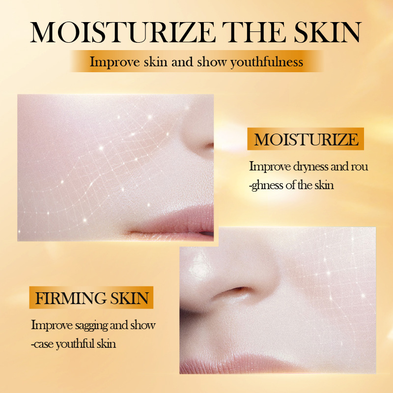 Full English SADOER24·K Gold Collagen Cream Moisturizing and Hydrating Water Cream Cross-border export wholesale Specification drawing