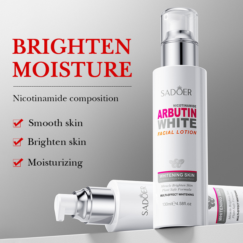 Cross-border wholesale of SADOER nicotinamide arbutin whitening skin care products and facial cleansers in full English Application Scenario