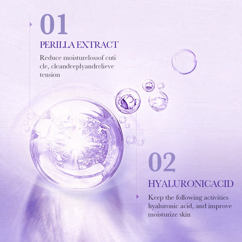 Cross-border wholesale of all-English BIOAOUA Peptide Perilla Moisturizing and Anti-Wrinkle Essence, Hydrating and Nourishing Essence Application Scenario