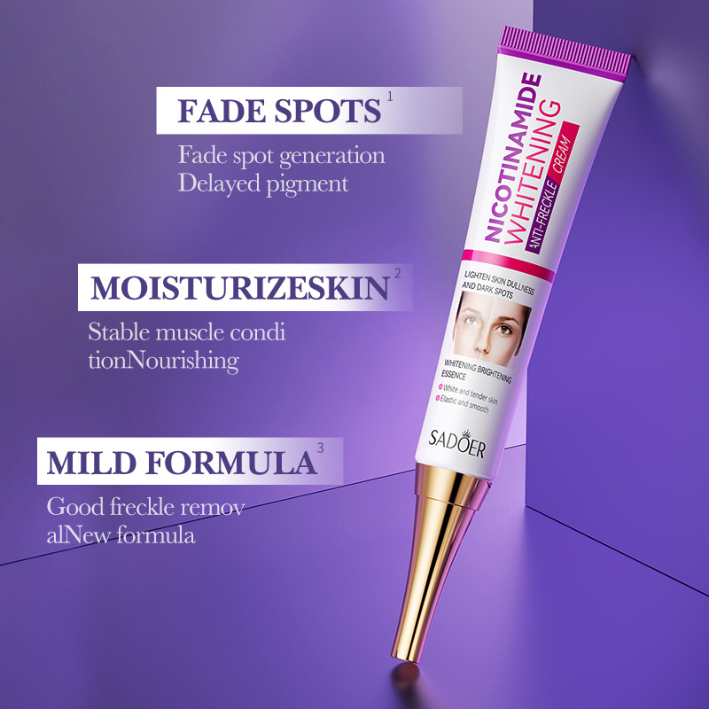 Cross-border export wholesale of SADOER niacinamide whitening and freckle-removing Cream, Moisturizing, Hydrating and brightening face cream Application Scenario