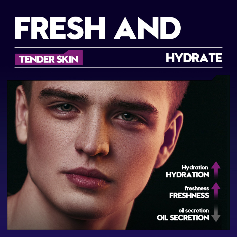 SADOER Cool and Refreshing Men's Moisturizing Lotion, refreshing and skin-softening men's water and lotion cross-border export wholesale Item Picture