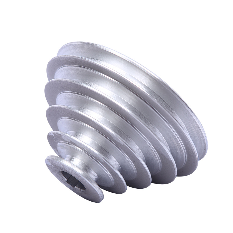 The manufacturer supplies dynamic balance pulleys of various models, groove main shafts, tower wheels, non-standard pulleys and transmission wheels for wholesale Item Picture