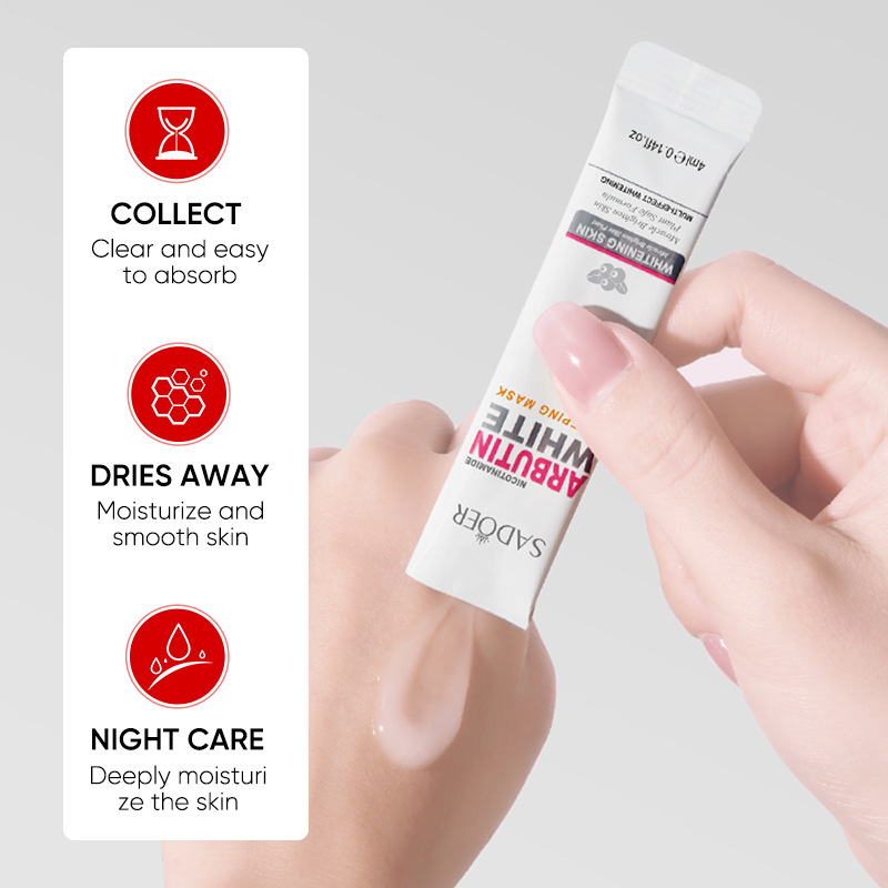 Cross-border export wholesale of SADOER nicotinamide arbutin night Freeze Mask naked sleeping Mask Application Scenario