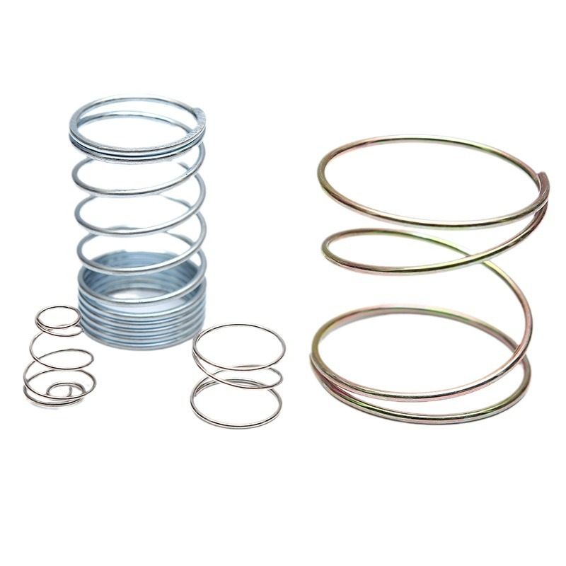 Customized 304/201 stainless steel compression springs, cylindrical helical pressure springs, hardware tools and small springs in stock Item Picture