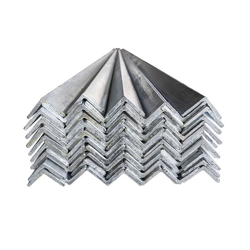 The manufacturer has hot-dip galvanized Angle steel for shelves, Angle iron, steel structure curtain wall projects, and can be customized with high zinc coating Angle steel for construction Item Picture