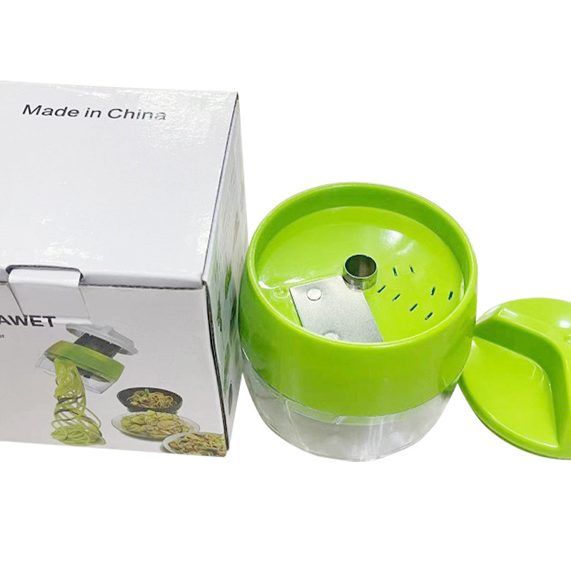 Creative Kitchen grater, four-in-one stainless steel rotating carrot and Cucumber peeler and slicer, cross-border vegetable cutter Specification drawing