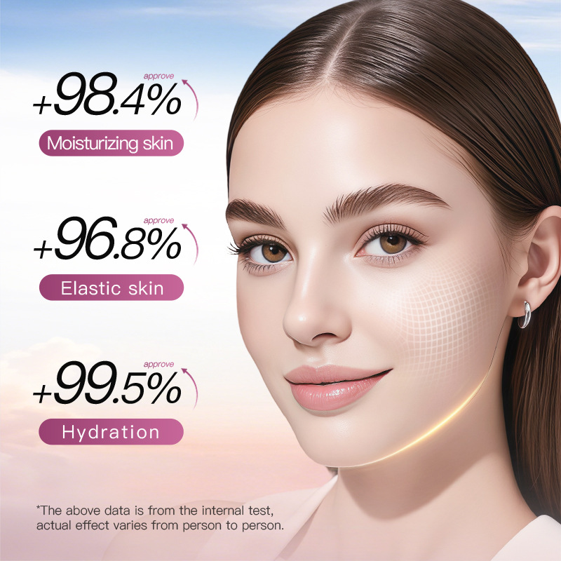 Full English SADOER rose Vitamin C Moisturizing and rejuvenating Facial Mask, hydrating and Nourishing Mask cross-border export wholesale Specification drawing