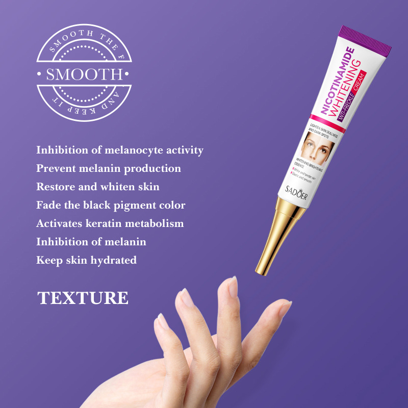 Cross-border export wholesale of SADOER niacinamide whitening and freckle-removing Cream, Moisturizing, Hydrating and brightening face cream Item Picture