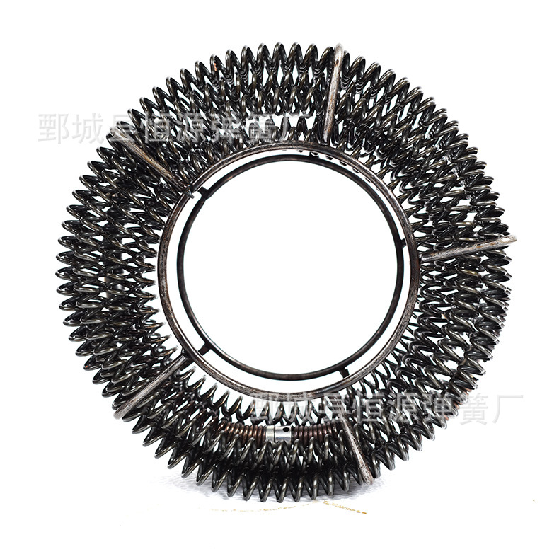 A large quantity of 12-meter pipe unclogging machine spring accessories torsion spring from the manufacturer is in stock full figure
