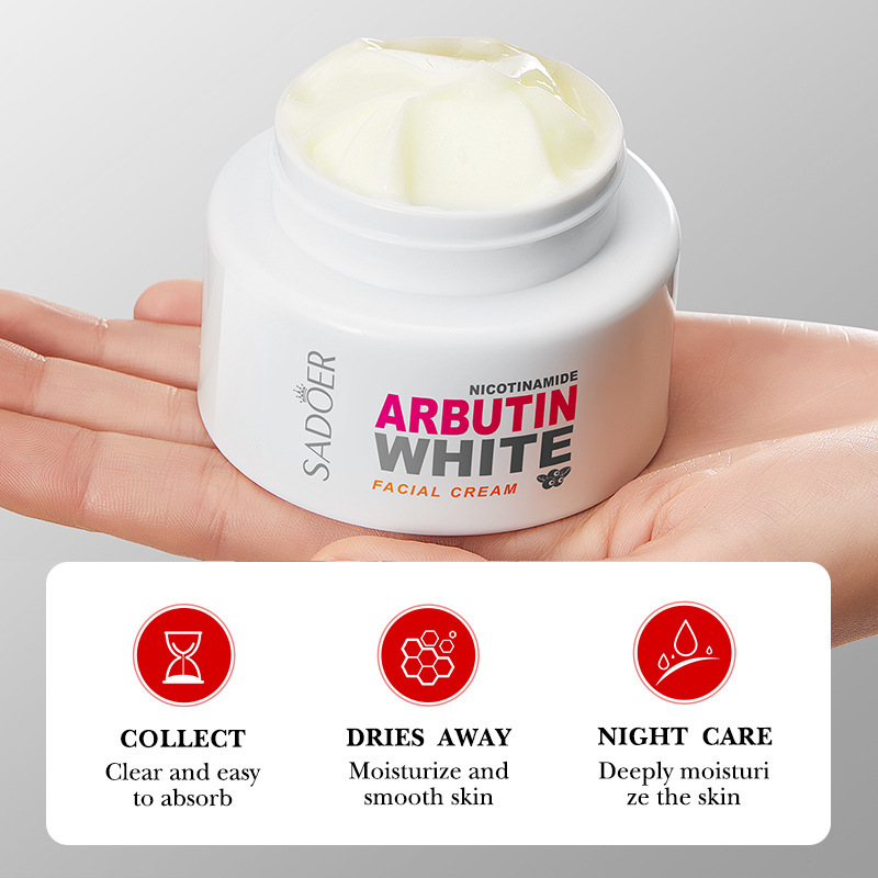 Cross-border wholesale of SADOER Nicotinamide arbutin Whitening and Beauty Essence Cream and Pigmentation Fading Cream in full English Item Picture