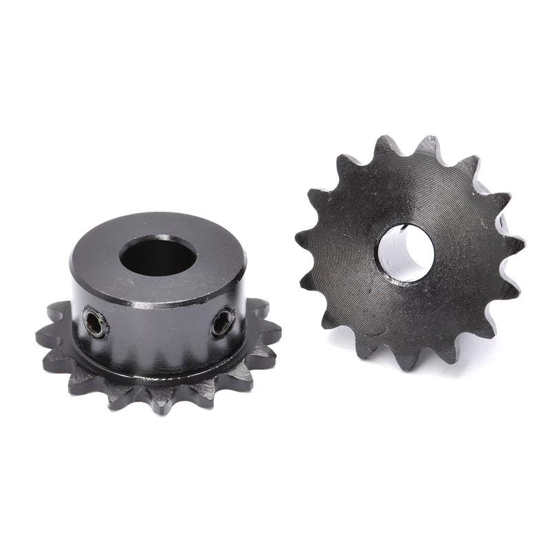 2-minute sprocket 04C sprocket 10/11/12/13/14/15/16/17 industrial sprocket gear 45# steel details Picture