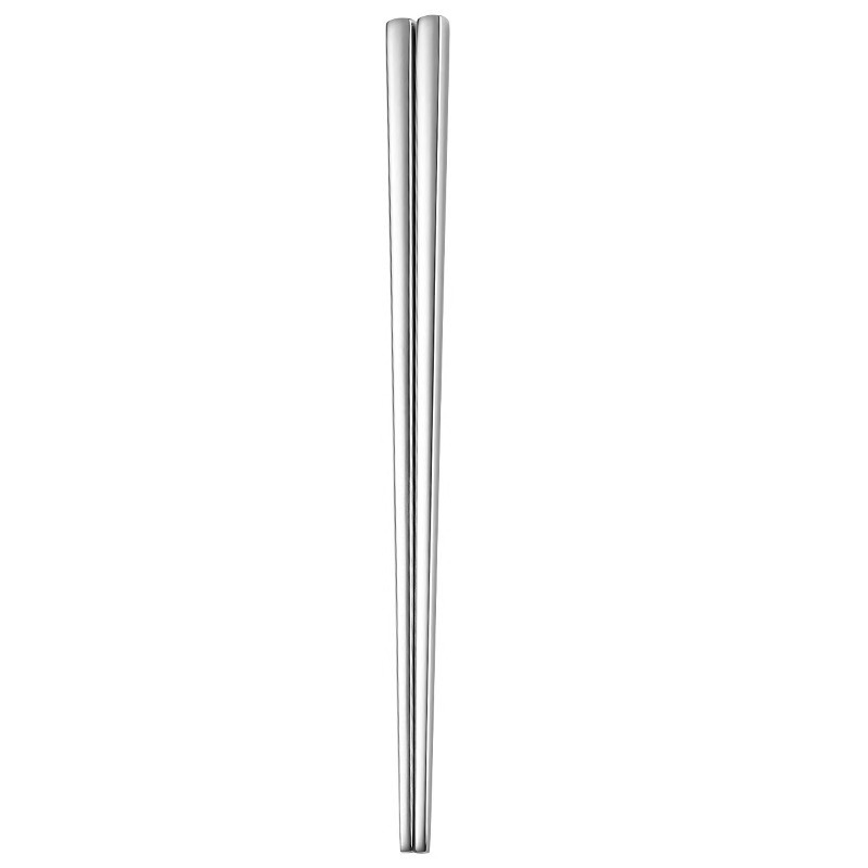 Food-grade 304 stainless steel chopsticks, children's square chopsticks, adult chopsticks, anti-slip and heat-resistant, household chopsticks, restaurant Item Picture