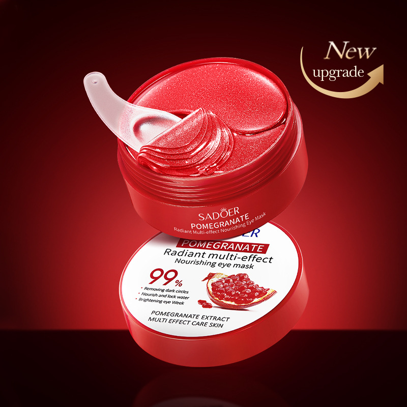SADOER Pomegranate Radiance Multi-Effect Nourishing Eye Mask for Moisturizing the eye Area Cross-border export wholesale Item Picture