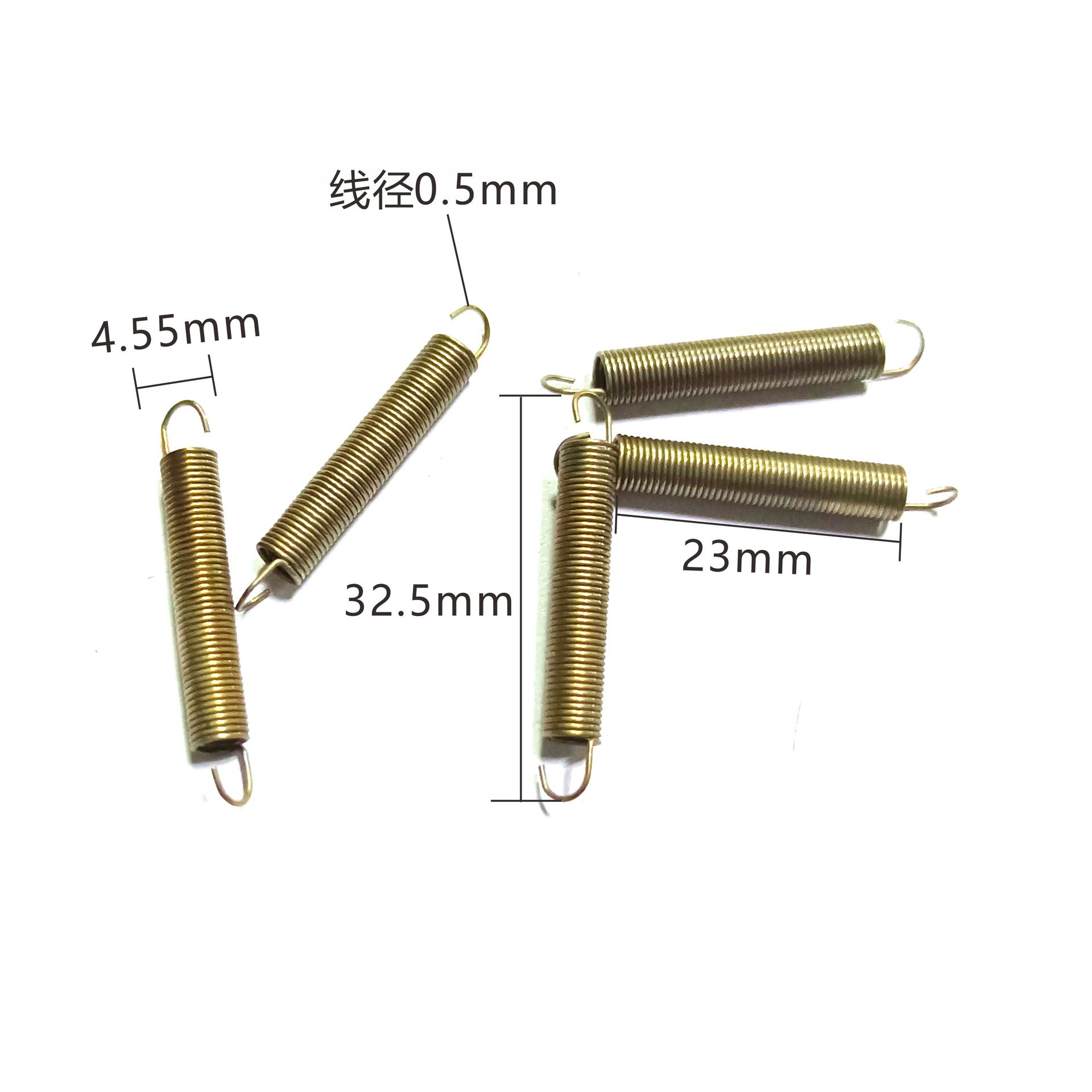 Direct supply from the original manufacturer: 304 stainless steel double-hook tension spring, carbon steel spring, steel double-ear double-hook tension spring undefined