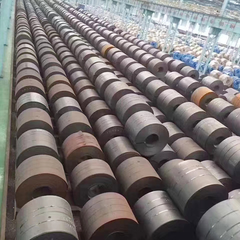 The manufacturer supplies hot-rolled coil plates, fixed-length uncoiling Q235B and Q355B hot-rolled coil plates, and processes them according to customer requirements details Picture