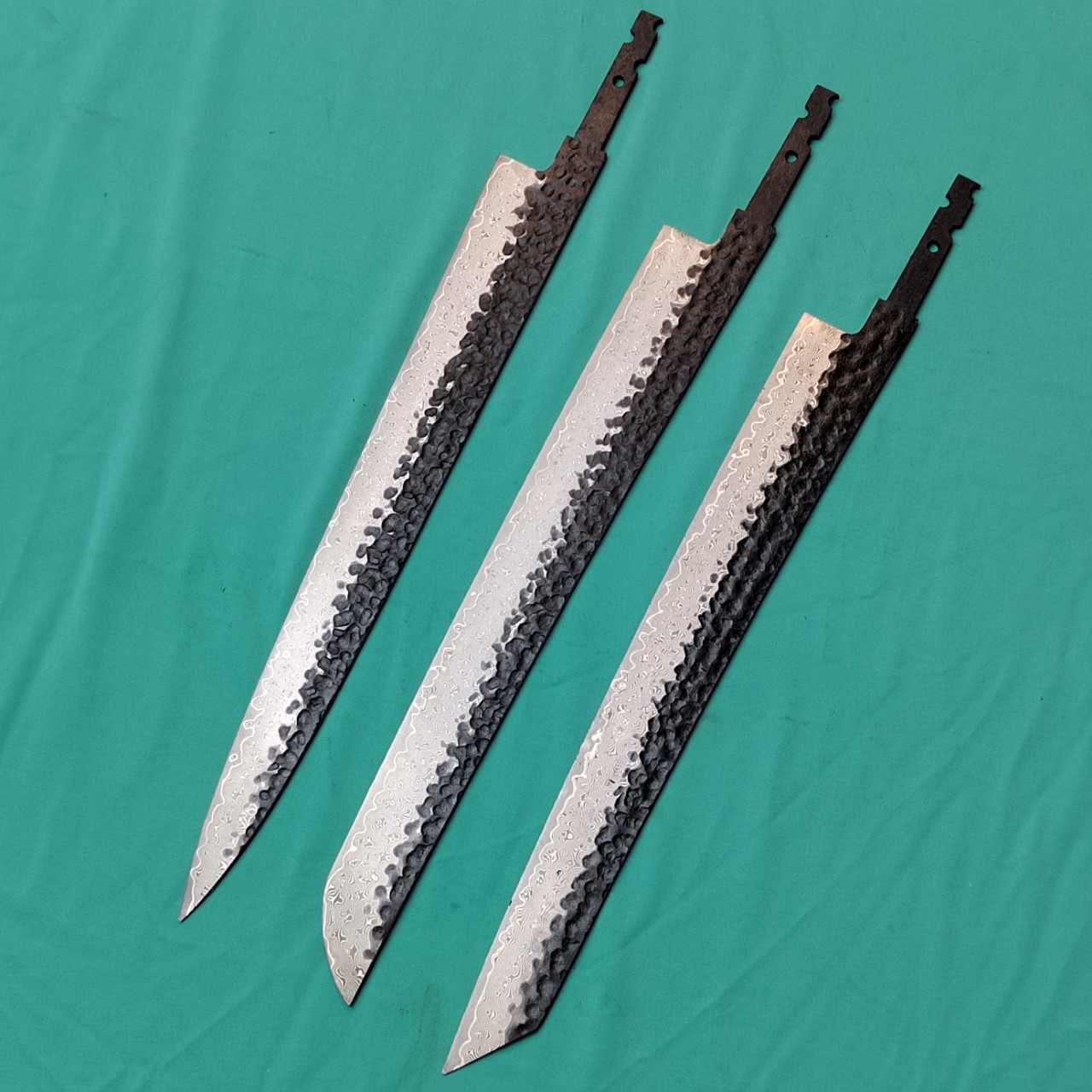 damascus fish knife 270mm blade Item Picture