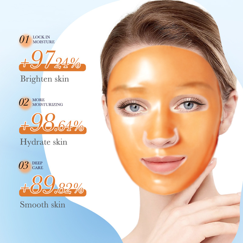 Cross-border export wholesale of all-English SADOERVC whitening and Moisturizing Mask, hydrating and moisturizing mask patch Specification drawing