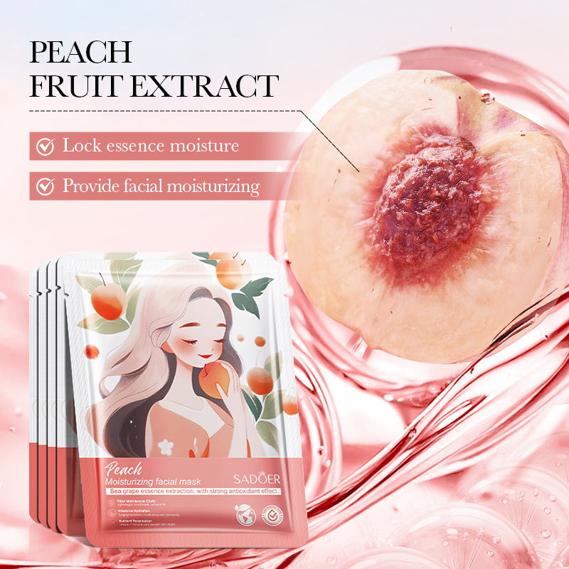 Cross-border wholesale of SADOER plant rose Facial mask for hydrating and rejuvenating skin Item Picture