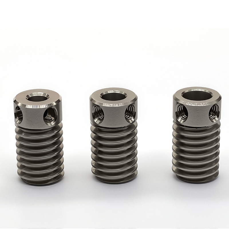 0.5 module gear worm motor, motor reducer, copper worm gear, 2mm - 3mm hole gear hobbing Specification drawing