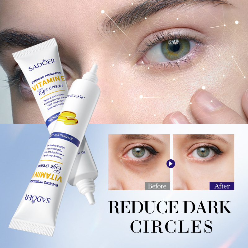 SADOER Evening Primrose Vitamin E Nourishing Firming Eye Cream and Moisturizing Eye Cream cross-border export wholesale Specification drawing