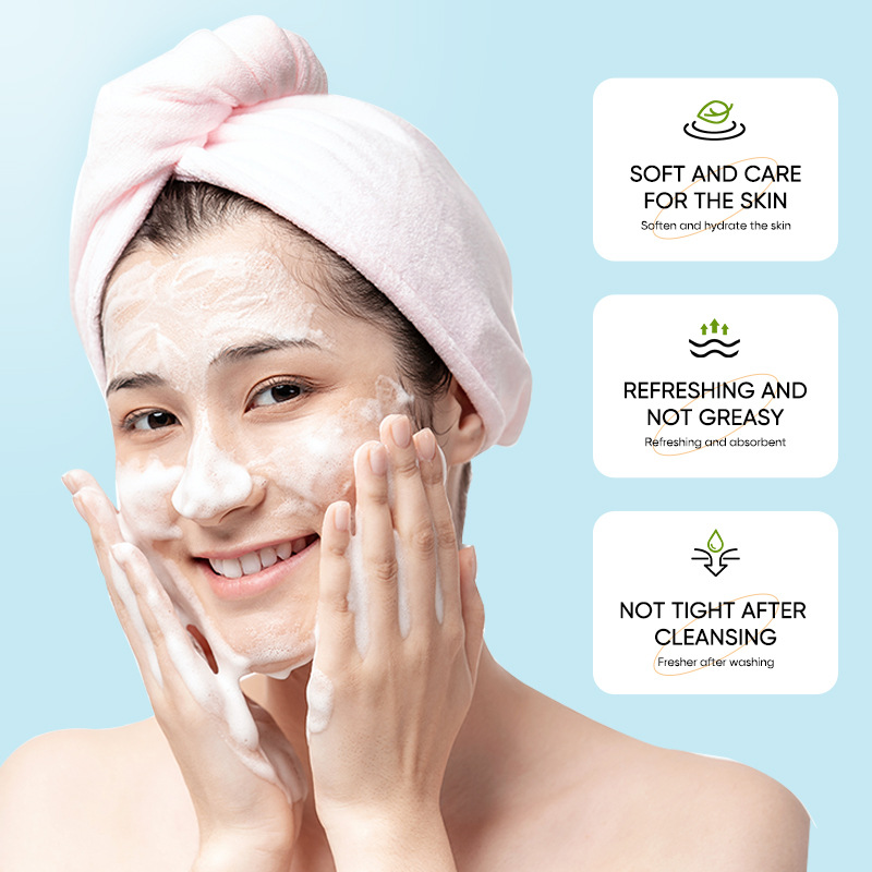 All-english SADOER Aloe Vera Refreshing Cleansing Facial cleanser cross-border export wholesale Specification drawing