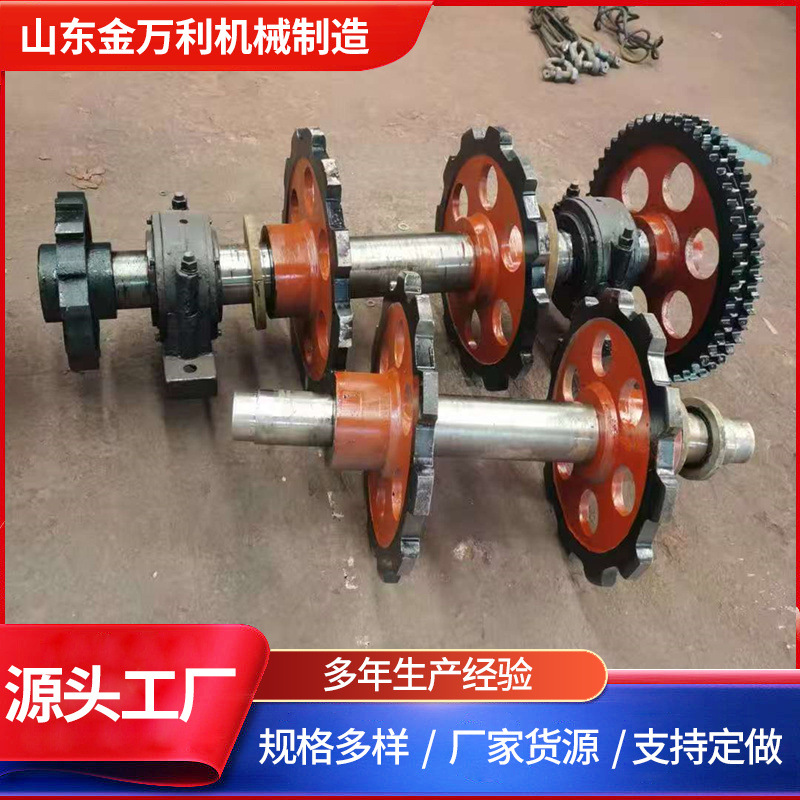 The 40Cr sprocket round link chain for mining scraper conveyor has high hardness, long service life and high quality details Picture
