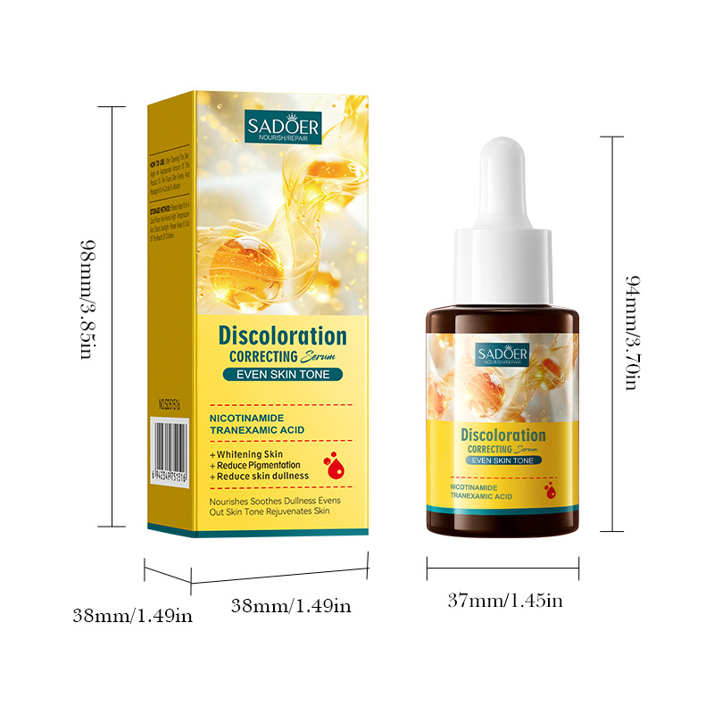 Cross-border export wholesale of SADOER Toning Essence, hydrating, rejuvenating and nourishing Essence in full English Item Picture