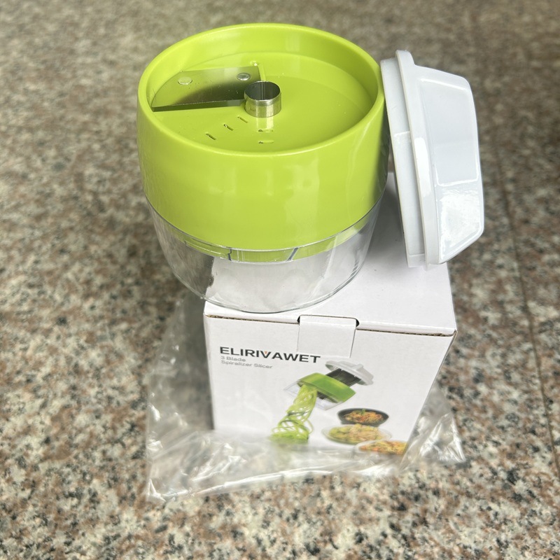 Creative Kitchen grater, four-in-one stainless steel rotating carrot and Cucumber peeler and slicer, cross-border vegetable cutter full figure