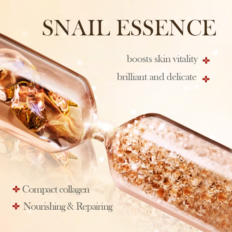 Cross-border export wholesale of SADOER Snail Rose Capsule Essence Lotion, Moisturizing and Nourishing Water Cream Specification drawing