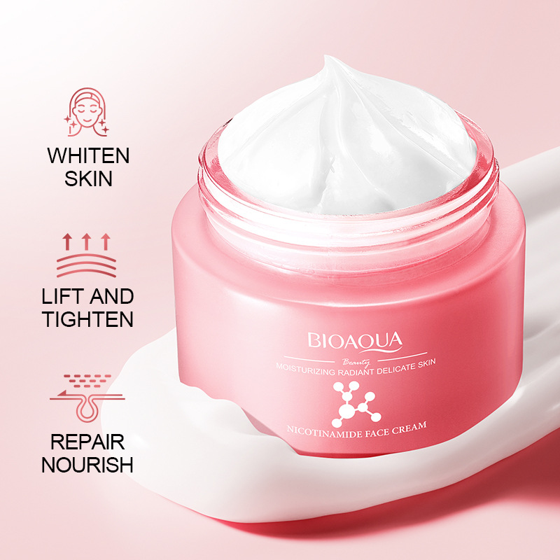 BIOAOUA Nicotinamide Moisturizing and Hydrating Cream Cross-border export wholesale Specification drawing