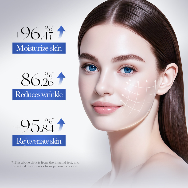 All-english BIOAOUA bio-collagen anti-wrinkle Nourishing Mask and Moisturizing Mask cross-border export wholesale Specification drawing